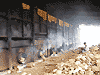 Drying copra