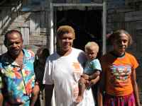 Owners of the Josedith Bungalow on Loh Island