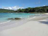 white sand beach at Torres