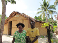Franklin and Madelin, owner's of Caring ome bungalow