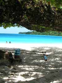 Champagne Beach & Canoe