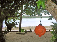 View from dorien's bungalows