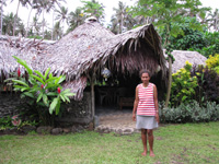Colette and Sea View Bungalow's dining room