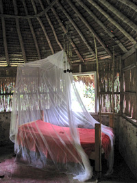 Wongrass bungalow double bed