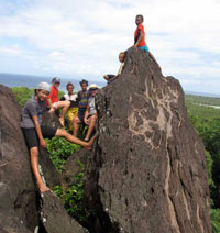 On the top of Rock of Rah