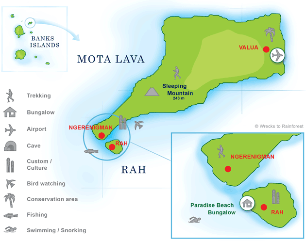 Map of Motalava