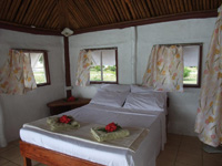 Oyster island resort, Frangipani bungalow