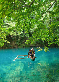 Ri Ri Blue Hole Canoe