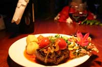 Fine dining at Coral quays Resort in Espiritu Santo, Vanuatu